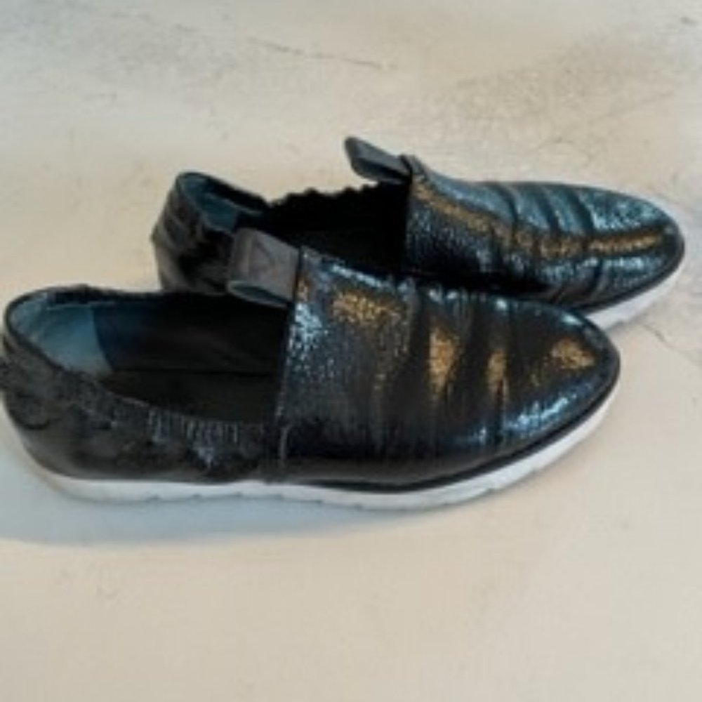 MERCEDES CASTILLO Clelia Slip-On Sneaker black Shoe size 5 - Picture 4 of 6